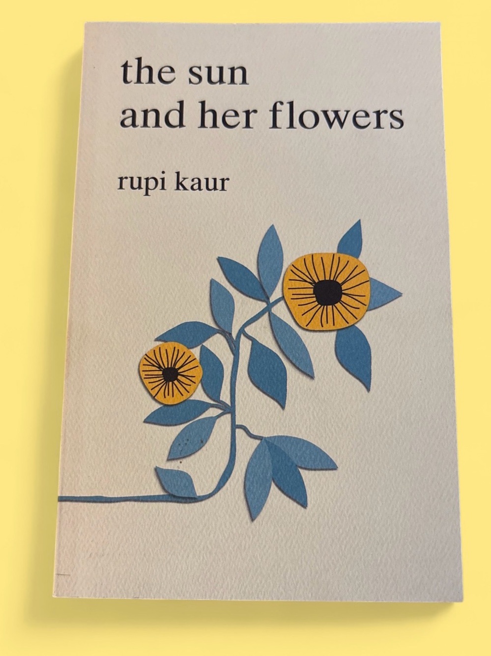 The Sun and Her Flowers Art Print - by rupi kaur